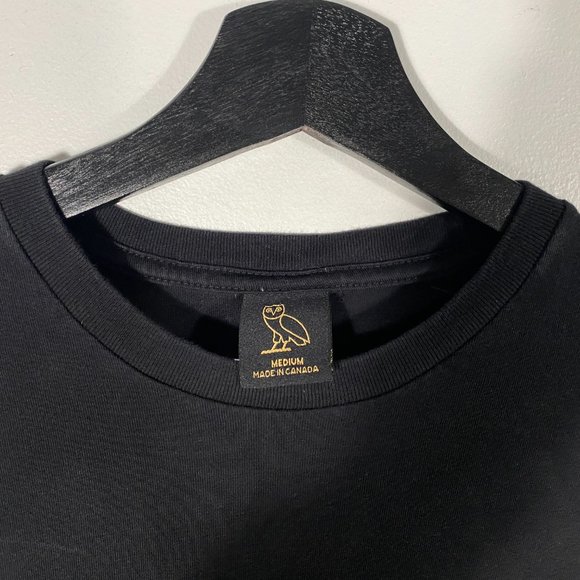 Octobers Very Own Owl Logo L/S Tee black mens size medium - Picture 4 of 6